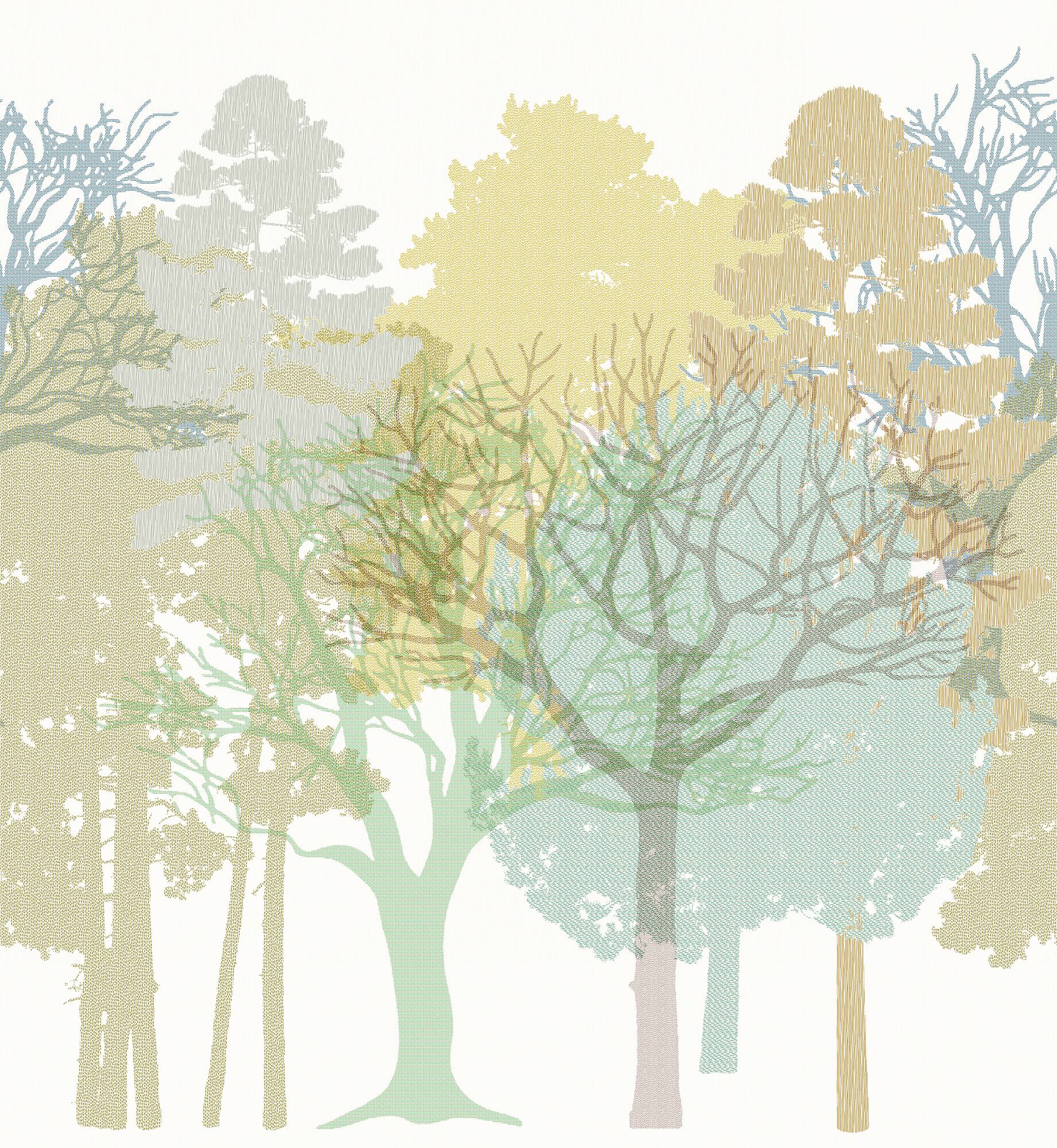 Designs Direct Antibes Nature Multi Wall Mural